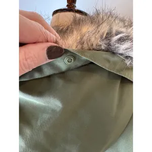 Spyder Coat Women Medium Sage Green Hooded Insulated Explorer Parka Outdoor‎ thumbnail 11