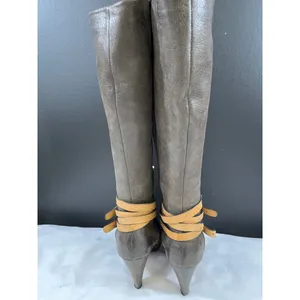 J Shoes Women's Brown Leather Shoes/Heeled Boots Size 6.5 SKU 5663 thumbnail 4