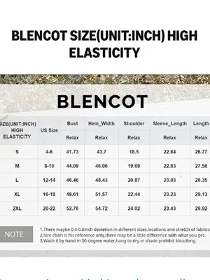 BLENCOT Women's Oversized T Shirts Fall Long Sleeve Striped Color Block. Size M thumbnail 4