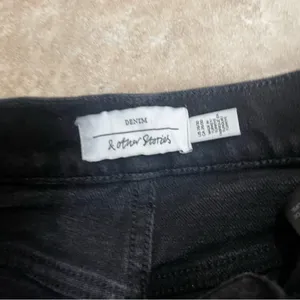 & Other Stories‎ anthropology straight jeans High Waist Black Jeans Sz 26 x30 thumbnail 8
