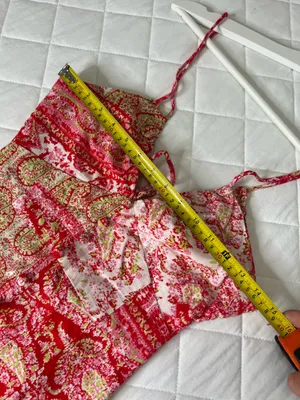 Zara Paisley Slip Midi Dress Front Slit Boho Beachy Coquette Festival Summer Size S thumbnail 10