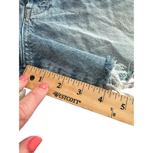 We The Free‎ People Women's Size 30 High Rise Denim Shorts Button Fly #GG4-5 thumbnail 10