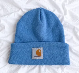 Carhartt Blue Knit Beanie thumbnail 1
