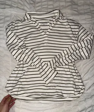 Natural Reflections striped long sleeve thumbnail 1