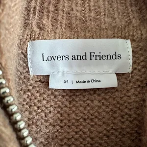 LOVERS AND FRIENDS | Anthea Sweater Dress | Zip Neck | Size Extra Small thumbnail 4
