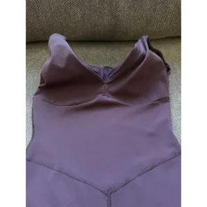 Fabletics Women’s PureLuxe TLC Short Jumpsuit 4" Size Small Oxblood thumbnail 8