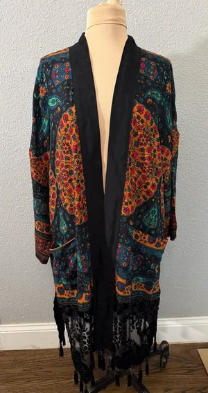 NWOT‎ Desigual Kimono Duster Size Medium thumbnail 1