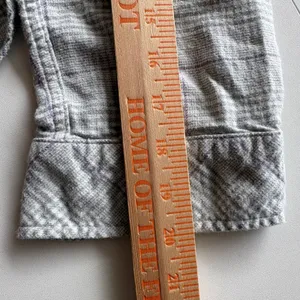 Lauren Ralph Lauren Sleep Shirt Womens Medium Grey Purple‎ Plaid Button Front thumbnail 7