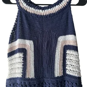 Cleobella Navy and Cream Midi Dress thumbnail 15