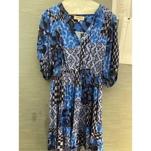 ANTHROPOLOGIE PORRIDGE ISABEL MINI DRESS IN BLUE size XS $ 59.00 thumbnail 4