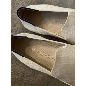 Rothy's Off White Cream The Original Slip On Sneaker Size 8 thumbnail 5