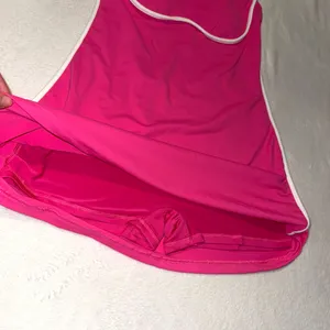NWT Impressions Boutique Pink ALO Streamline Athletic TCEC Romper Dress size Small thumbnail 9