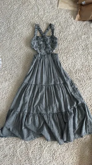 American Eagle Gingham Dress thumbnail 4