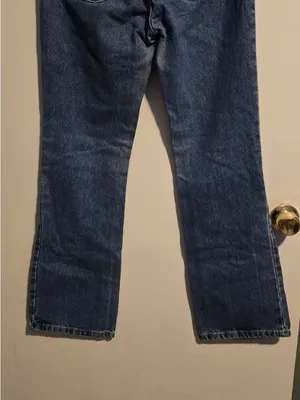 Tommy Hilfiger Women’s Classic Dark Blue Bootcut Jeans thumbnail 8