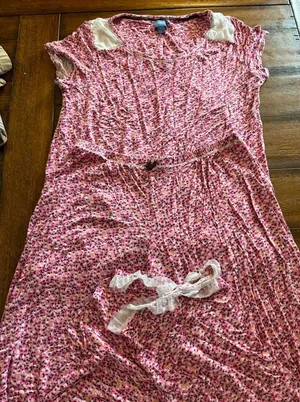 Vera Wang Simply Vera 2pc pajama set sz M thumbnail 1