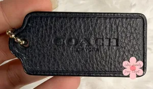 2" COACH Fob Bag Charm Hang tag Hangtag thumbnail 1