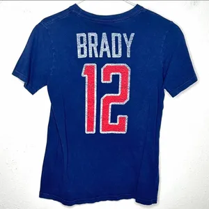 90s Tom Brady Patriots Baby Tee XS thumbnail 4