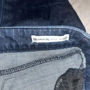 Habitual Gryphon Mini Boot Jeans Sz 28 Celtic Cross Pocs Dark MSRP $170 thumbnail 8