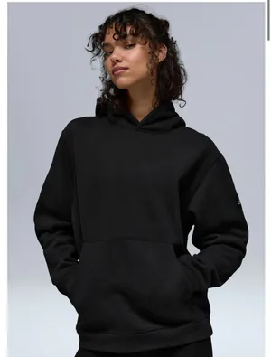 AloYoga Hoodie Heavyweight Black XS thumbnail 1