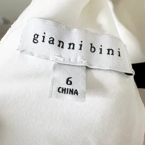 NEW Gianni Bini Pastel Tiered Ruffle Mini Dress Women's Size 6 thumbnail 6