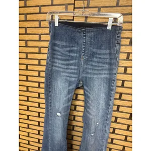 Risen Pull‎ On Flare Leg Jeans Size 5 Blue thumbnail 3