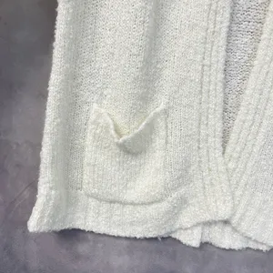 Susan Ess Womens Cardigan Size Large Boucle Frog Closure Sweater Cottage Twee thumbnail 6