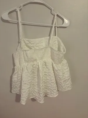 White Amazon Top thumbnail 2