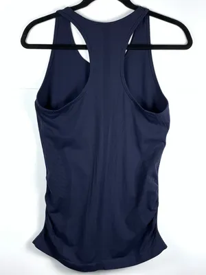 Athleta Womens Tank Top Small Navy Blue Racerback Running Workout Athletic thumbnail 8