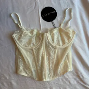 White Fox White Corset Top thumbnail 2