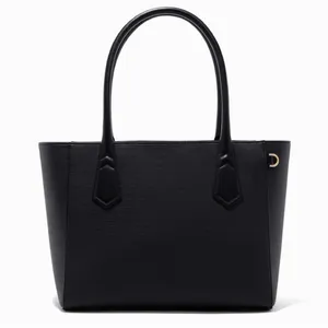Dagne Dover Signature Tote in Onyx Black thumbnail 1