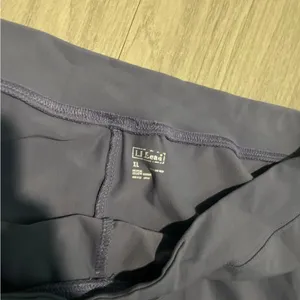 L.L. Bean athletic Wide Leg Pants in Dusty Blue thumbnail 2