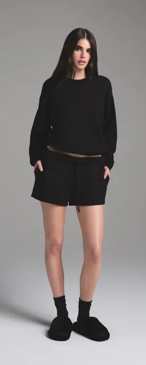 Skims New CLASSIC CREWNECK Classic onyx crew Sweatshirt‎ thumbnail 1
