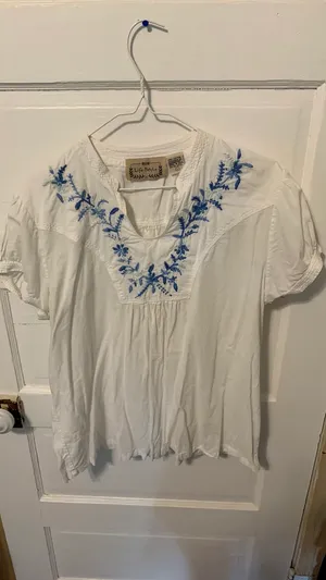 life style embroidered top White Size L thumbnail 1