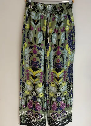 ZARA Flowy Printed Straight Pant NWT thumbnail 1