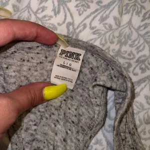 Victoria’s Secret PINK heather grey gym tank top size L thumbnail 3