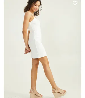 NWT Altar’d State Avery Open Back White Dress thumbnail 3