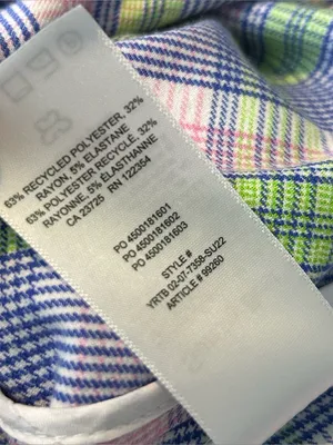 Sunday Best Aritzia Tatiana PInk/Purple/Green Plaid Mini Skirt Size 6 thumbnail 8