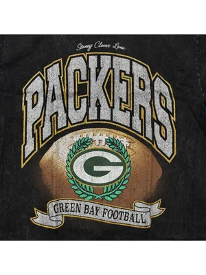 Stoney Clover Lane Green Bay Packers Glitter Rocker Tee L thumbnail 2