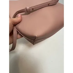 Anthropologie Samara Lavender Pink Crossbody Shoulder Bag thumbnail 9