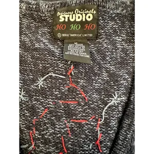Designer original Studio Ho Ho Ho Christmas sweater vest Medium thumbnail 3