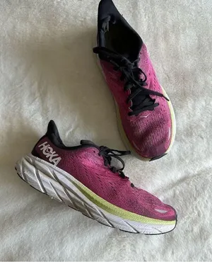 Hoka One One Clifton 8 Ibis Rose Pink Women's Size 9B thumbnail 5