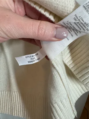 Madewell Merino Wool Raglan-Sleeve Sweater in Color-Block stripe Size XS NEW thumbnail 7
