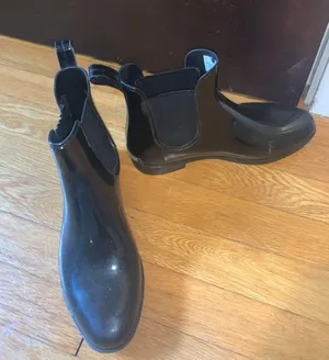 Ralph Lauren Black Short Rain Boots thumbnail 1