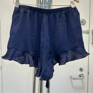 Free People Cascading Petal Short in Navy thumbnail 4