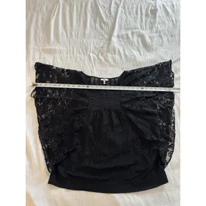 Joie Blouse Joyce Boatneck Lace Boho Whimsigoth Romantic 90s Y2K Silk Blend thumbnail 6