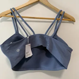 Lululemon NWT Like a Cloud Sports Bra B/C in Oasis Blue Size 12 thumbnail 3