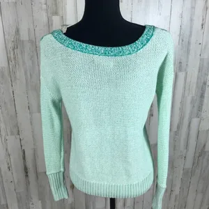 American Eagle Chunky Knit Pullover Sweater Top XS v6x thumbnail 3