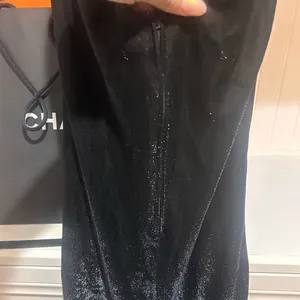 Vintage stunning black sparkly dress thumbnail 8