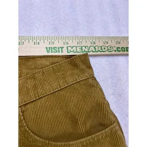 Levi's‎ '94 Baggy Corduroy Pants Womens 32 Tan High Rise Wide Leg A3510-0027 thumbnail 6