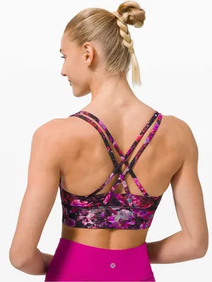 Lululemon energy longline bra size 8 thumbnail 4